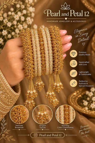 Beautiful Handmade Gajray | Pearl and Petal 12