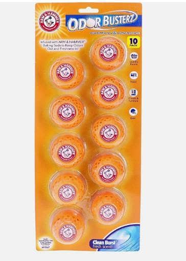 1 PCS 10 Pack Shoe Odor Eliminator Balls – Fresh Scent Air Freshener Deodorizer Spheres for Shoes, Gym Bags, Lockers & Drawers (60-Day Odor Control) R6195