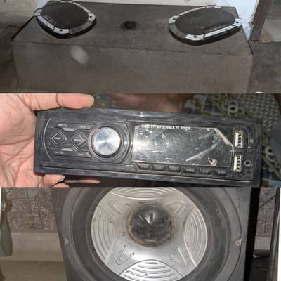 speaker, woofer and multimedia tape