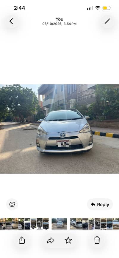 Toyota Aqua 2012 G Key