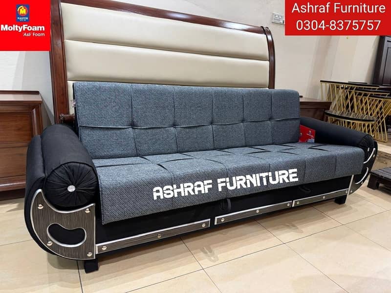 Sofa cum bed/Double cumbed/LShape/Combed/Double bed/bed set/Moltyfoam 14