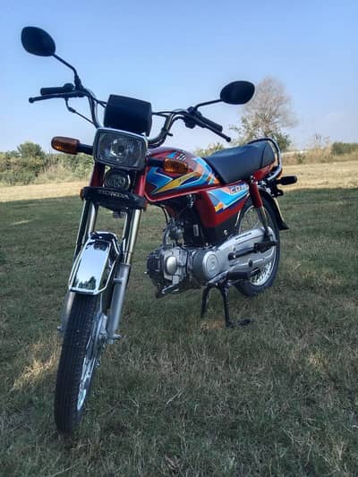 Honda 70 bike 2026 full new only 1400 km 03015502257