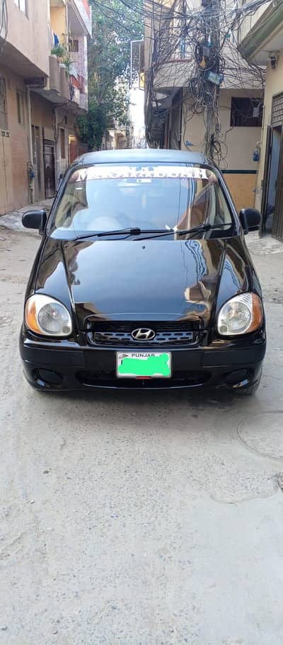 Hyundai Santro CLUB GV 2006 Black beauty Almost Total Genuan Bodypaint