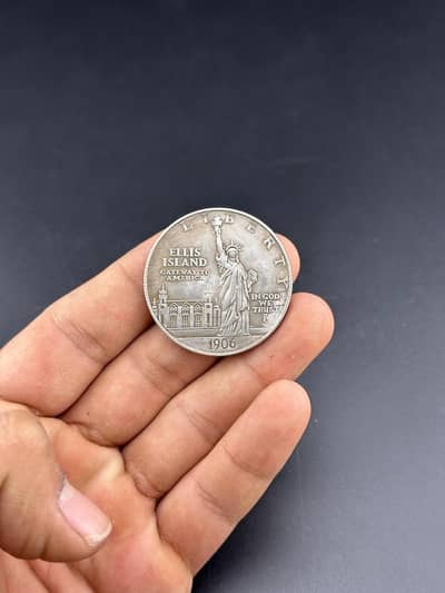 USA 1906 ONE DOLLAR ANTIQUE COIN, USA OLD & RARE COIN, USA COLLECTABLE