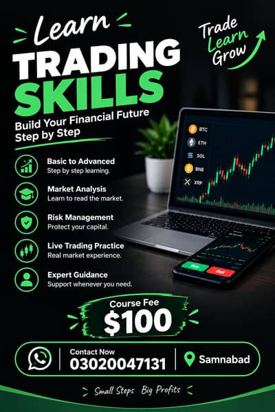We are hiring for trading Skill girls and boys