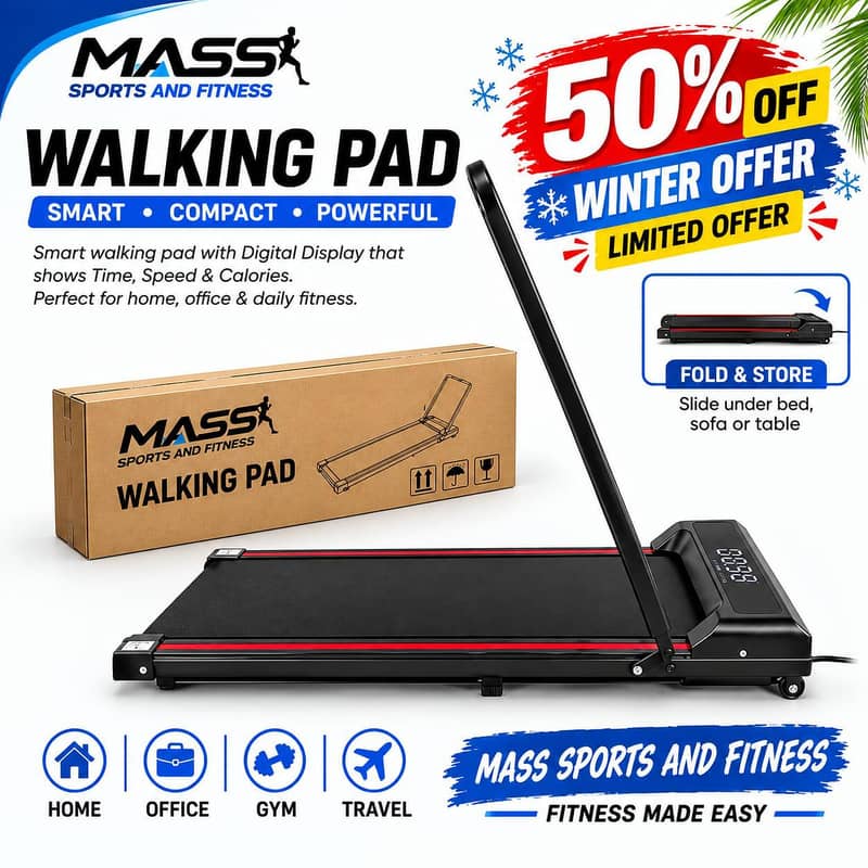 Walking pad Machine / Walkingpad / Treadmill / exercise machine/Urgent 7