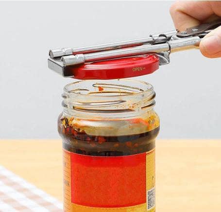 "1 PCS Manual Steel Bottle Jar Cap Remover Kitchen Tool R6158