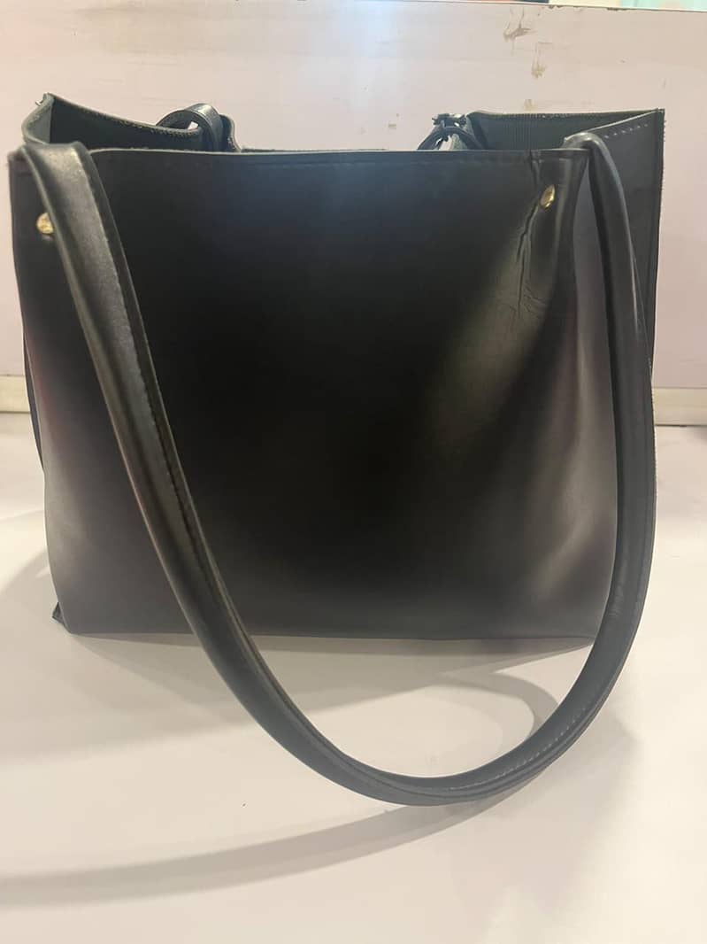 Black leather bag 4