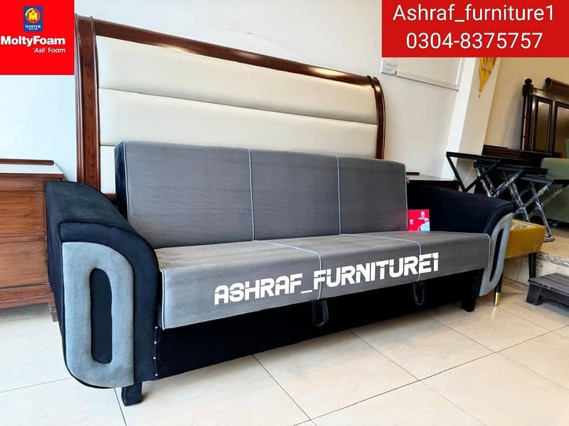 Sofa cum bed/Double cumbed/LShape/Combed/Double bed/bed set/Moltyfoam 15