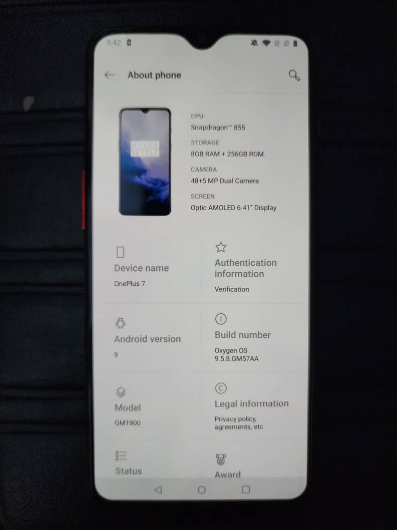 One Plus 7 6