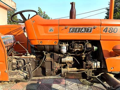 FIAT 2002 model along trolly and water tanker