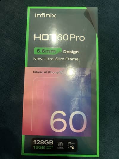 Infinix Hot 60 Pro box pack for sale