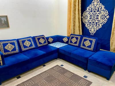 L Shape Sofa Set 6 Seater