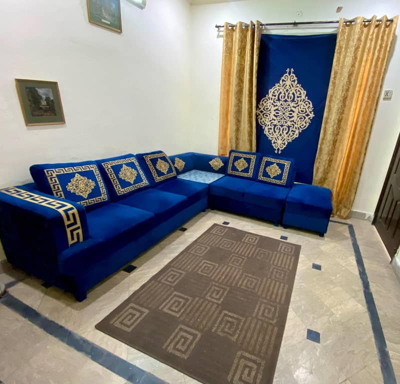 L Shape Sofa Set 6 Seater 1