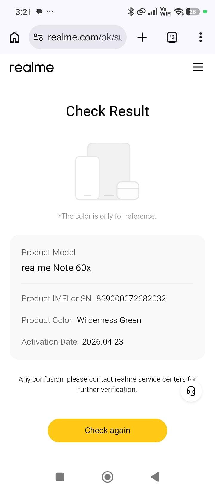 Realme Note 60x 9