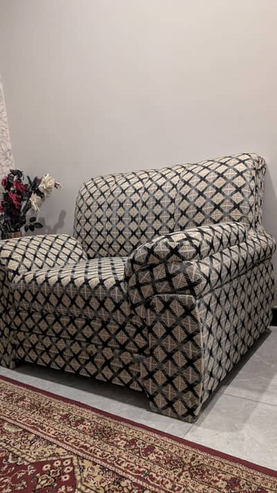 1 seater and two seater sofa available for sell