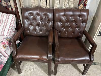 Office sofa and chairs