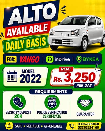 ALTO VXR 2022 AVAILABLE FOR RENT