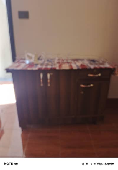 wooden iron stand