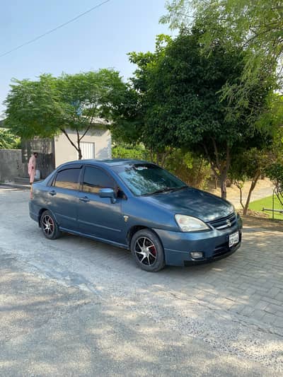 Suzuki Liana 2006 Lxi abs brake adjustable mirror full option Ac chill