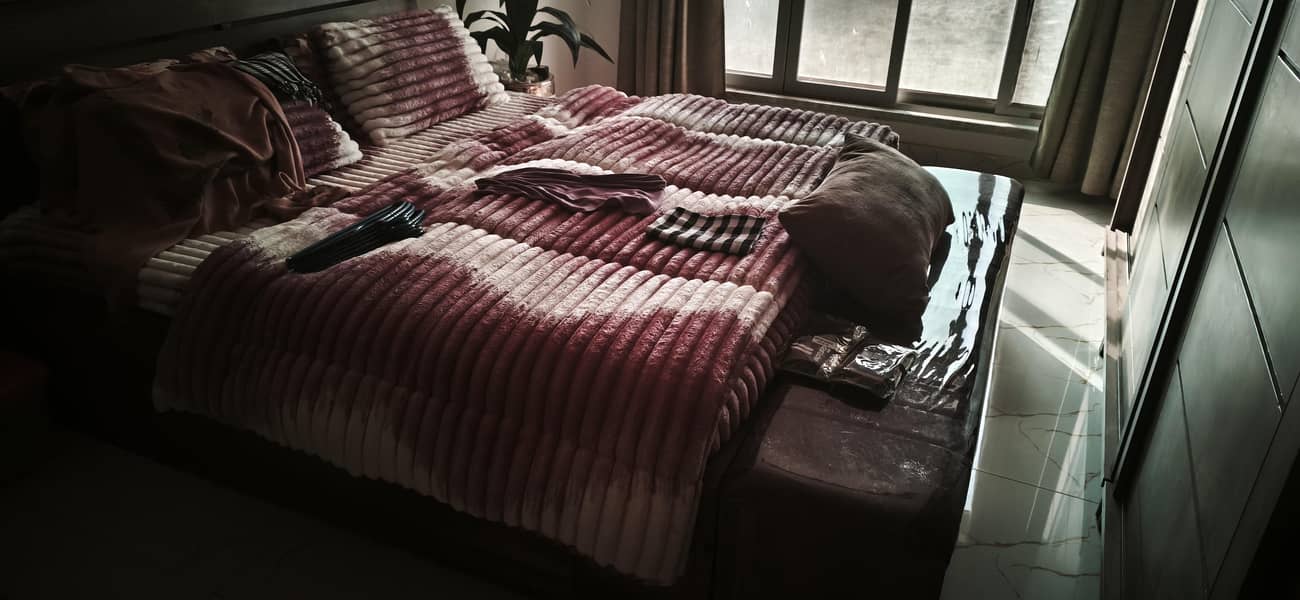 bedroom set + sofa sets+ solar setup 4