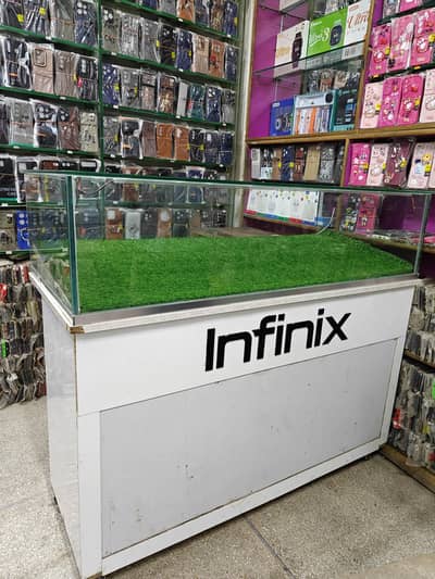 Mobile Shop Counter For sale / Wooden Counter All ok