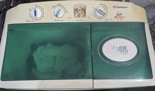 Dawlance washing machine and dryer