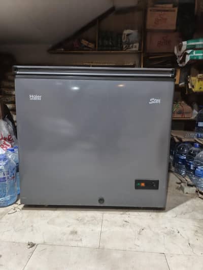Haier inverter deep freezer for sell in new condition