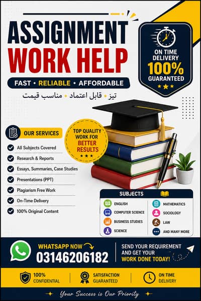 Assignment Writing Help | Fast & Affordable