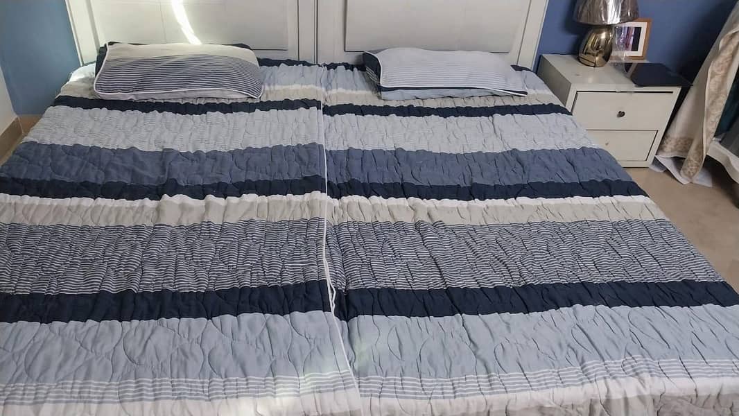 Two single beds 10