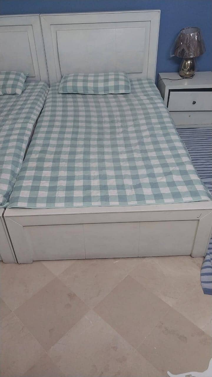 Two single beds 11