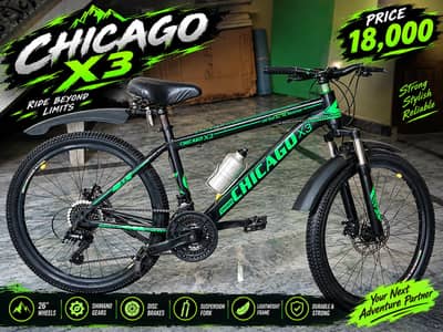 CHICAGO X3 BICYCLE BEST QUALITY