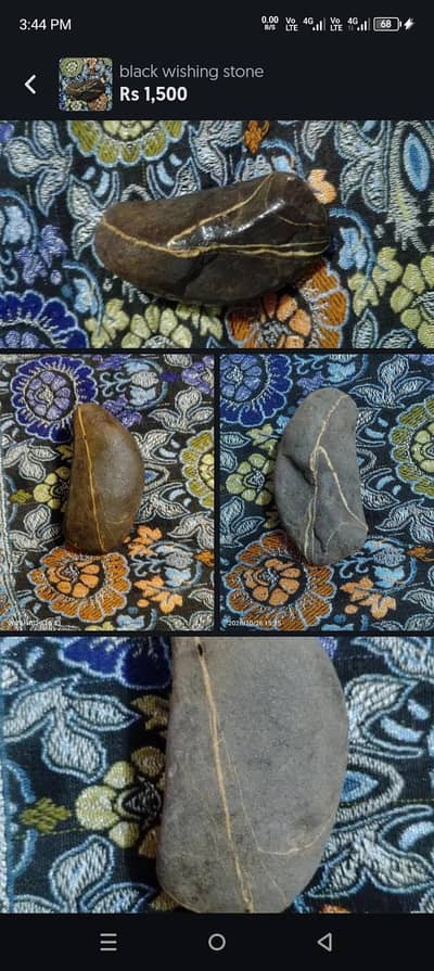 *`Black Aquarium Stone for Home Decoration`*