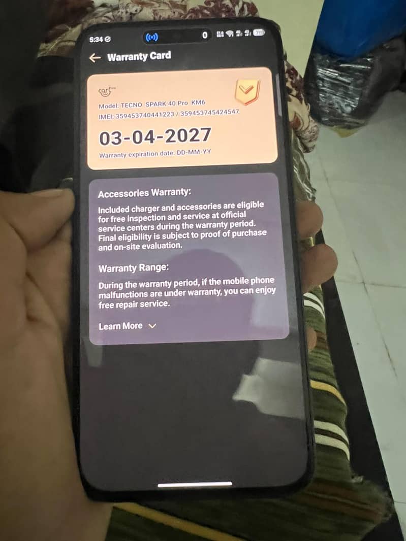 Tecno Spark 40 Pro 6