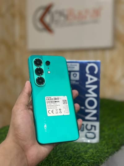 Tecno Camon 50 Pro 8GB Ram 256GB Storage With Box & 45W Original Char