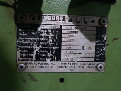 injection mold machine