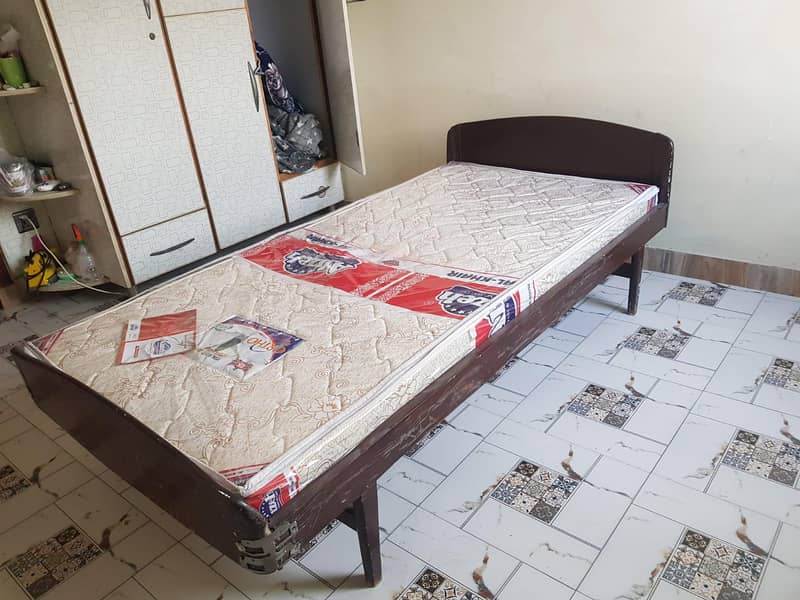 single bed with mattress 1