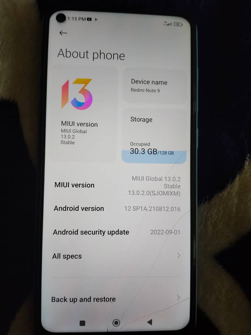 Redmi note 9 2