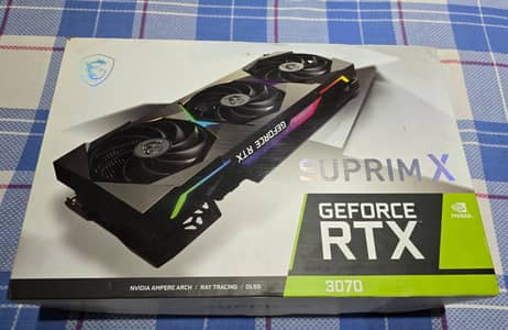 MSI RTX 3070 SUPRIM X Graphics Card
