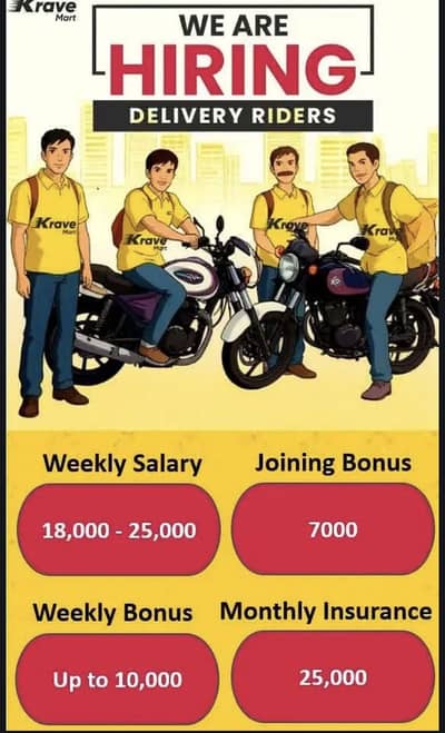 Riders job