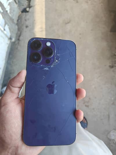 14ProMax factory unlock panelor battery change back crack issue koi ni