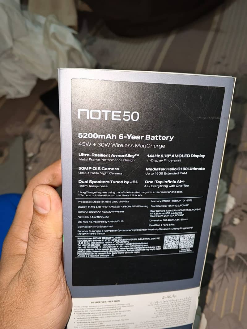 Infinix Note 50 12