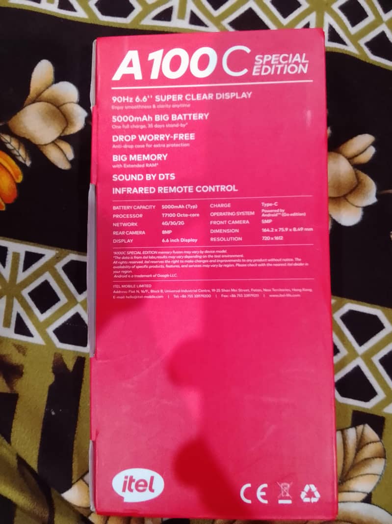 Itel a100c 2