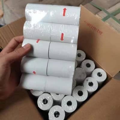 Plain Thermal Paper Rolls 79mm × 40m – 48 GSM | Carton of 50 Rolls