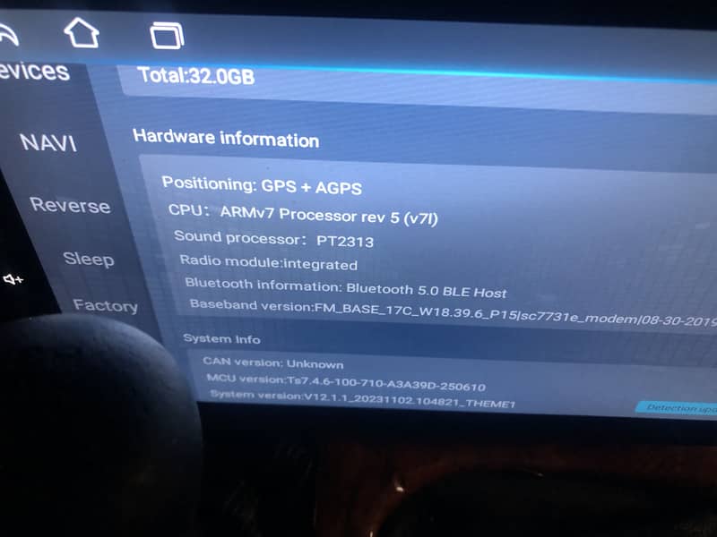 TS7 (Topway) Android Screen 9