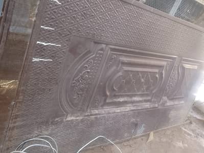 Iron heavy Guage chaddar frame door
