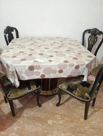 4 seater Dining Table.  Solid Wood