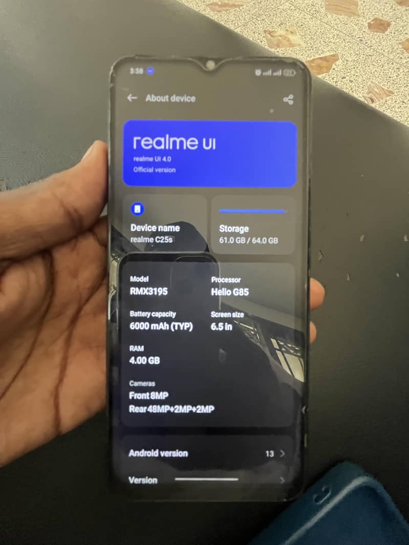 Realme C25s 0