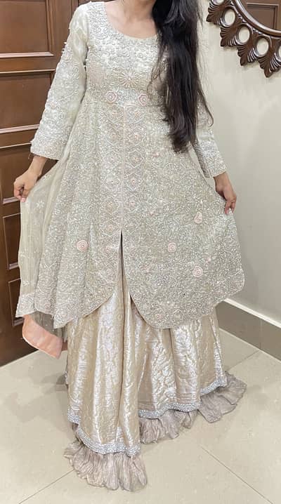 *Heavy Bridal Walima Dress For Sale - Mint Condition*