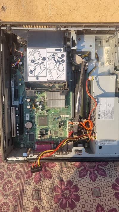 Dell optiplex 745 full set with 17 inch LCD monitor working